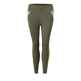 Nike One Dri-Fit Color-Blocked Mid-Rise Tight